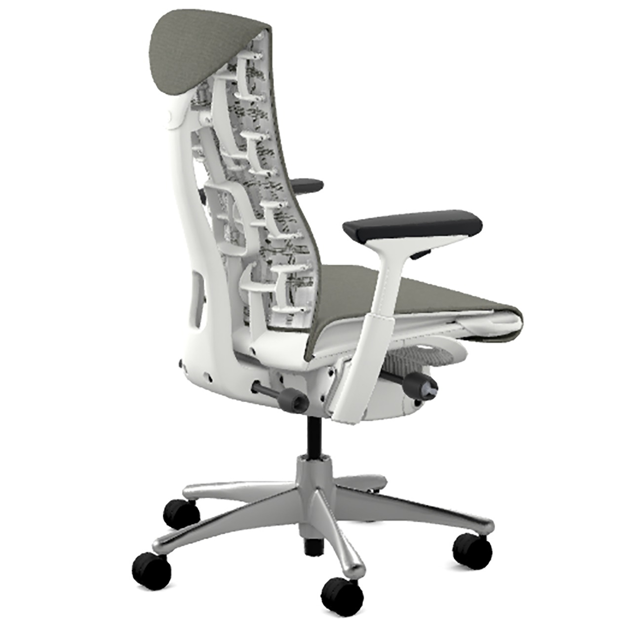 Кресло Herman Miller Embody Feather Grey (Medley)