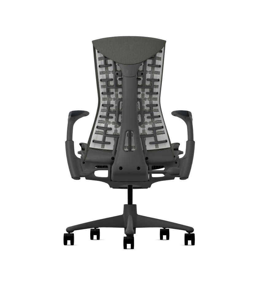 Кресло Herman Miller Embody Charcoal (Rhythm)